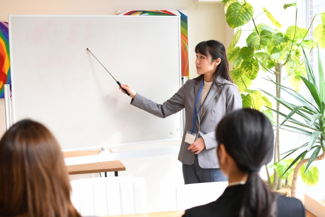 スタッフの勉強会の様子