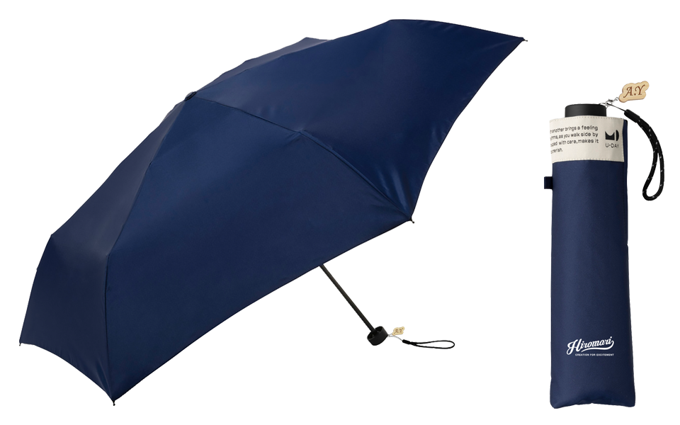 エコテックス認証生地　晴雨兼用折りたたみ傘の画像