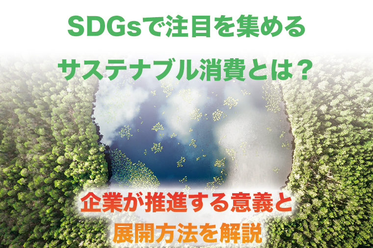 SDGsで注目を集めるサステナブル消費とは？ 企業が推進する意義と展開方法を解説