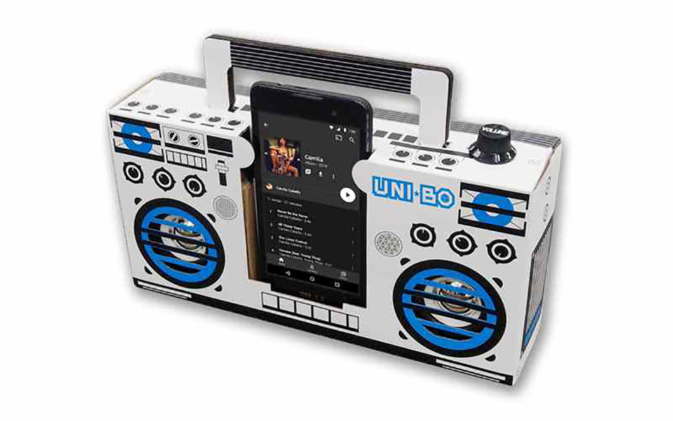 置くだけスピーカー / ラジカセ｜オリジナルグッズ企画｜株式会社ヒロモリ